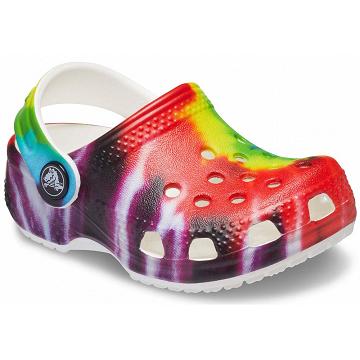 Crocs Littles™ Graphic Boys' Clogs Red / Multi | Australia 1389AHKP